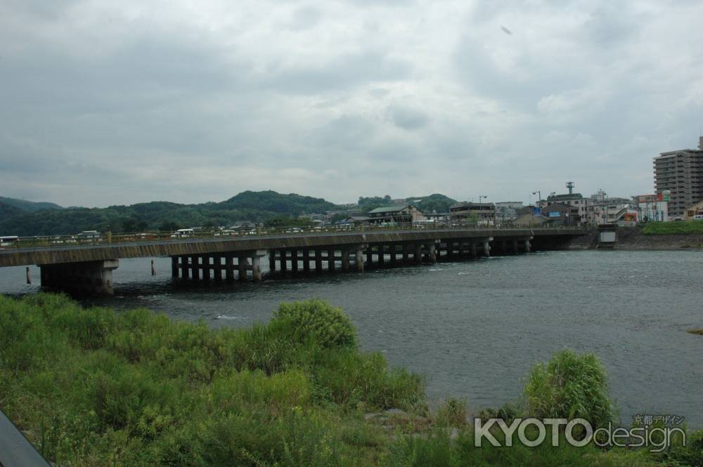 宇治川と宇治橋