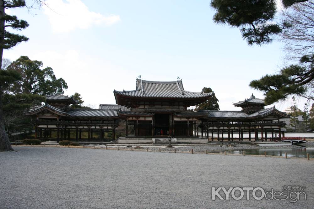 平等院　10円玉の景色