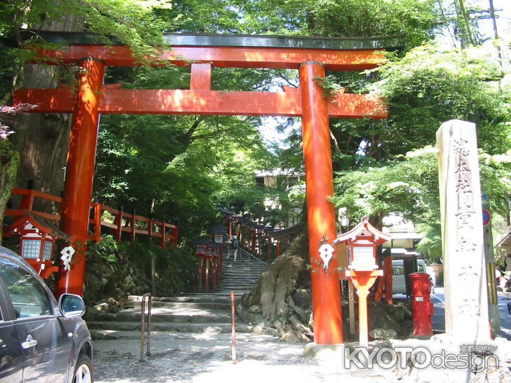 貴船神社の鳥居