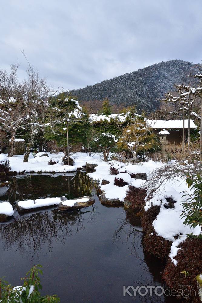 残雪、大原の里