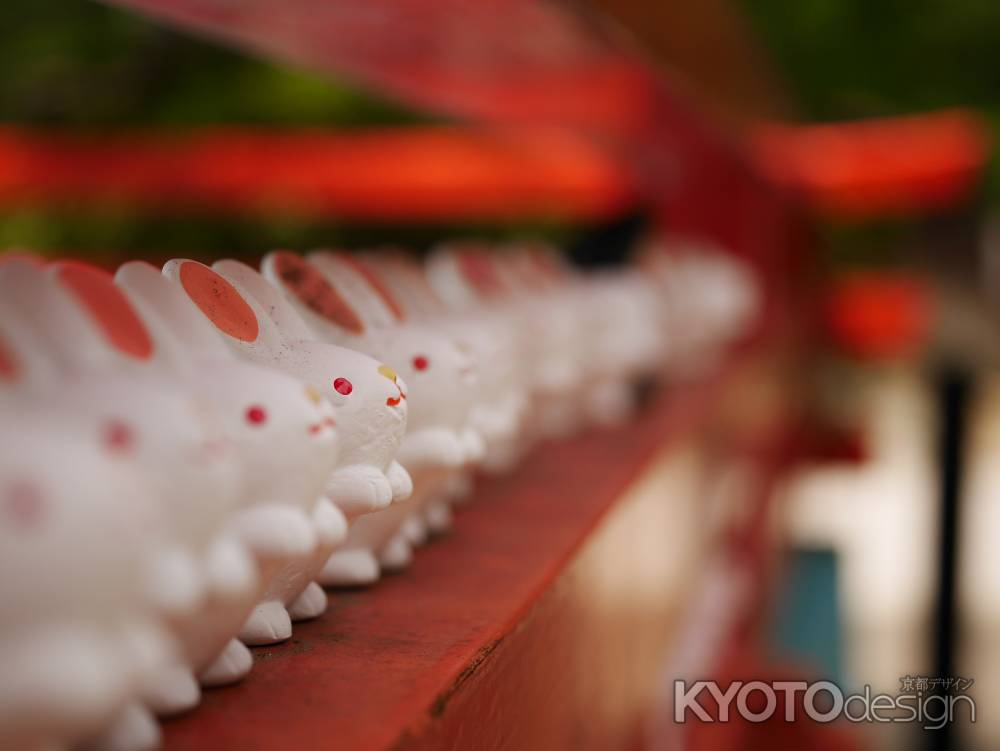 岡崎神社のうさぎたち