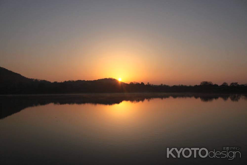 広沢の池の朝