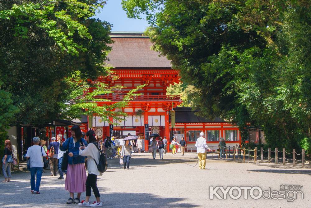 下鴨神社境内