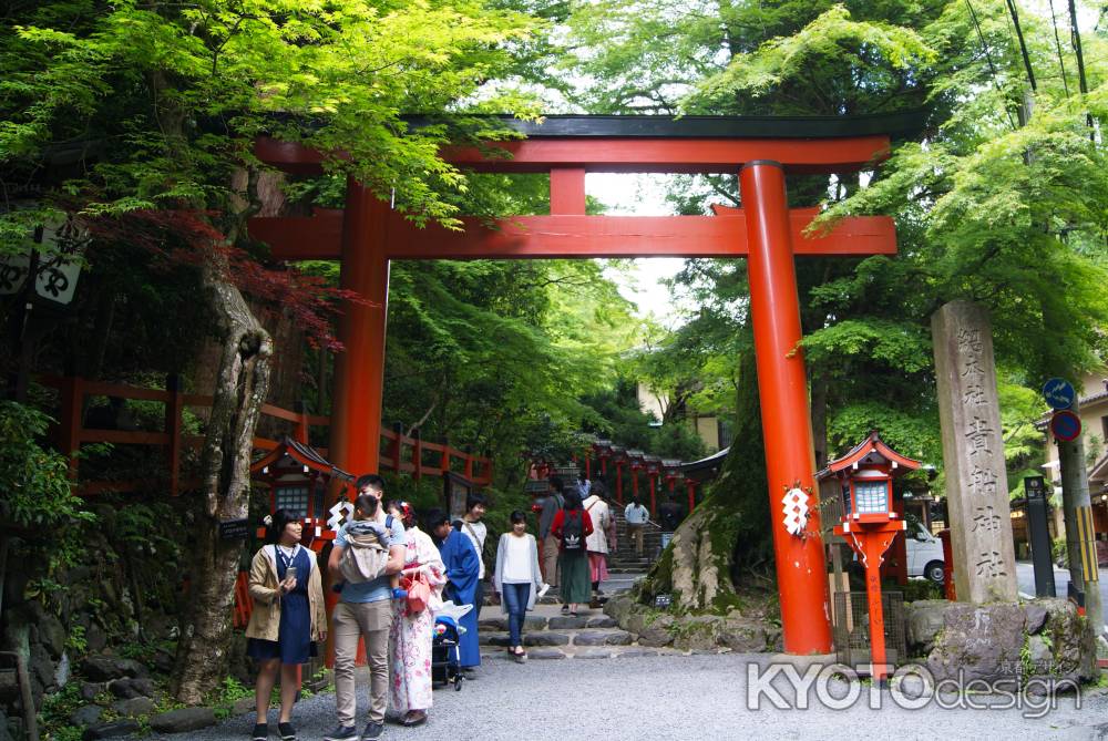 貴船神社鳥居