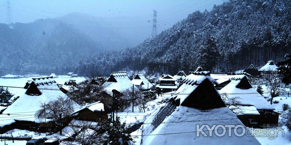 美山雪2015③