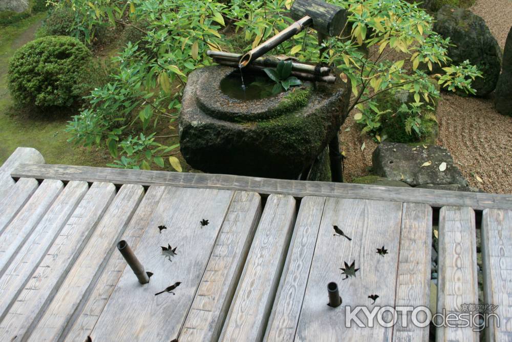 宝泉院　水琴窟