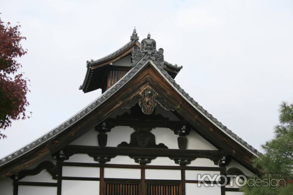 天龍寺の鬼瓦