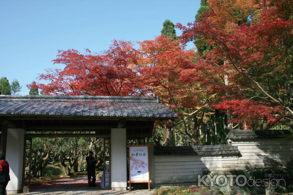 しょうざん庭園の紅葉