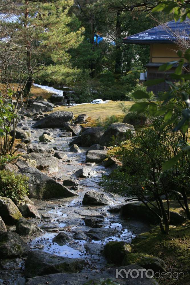 特別名勝　金閣寺の庭園