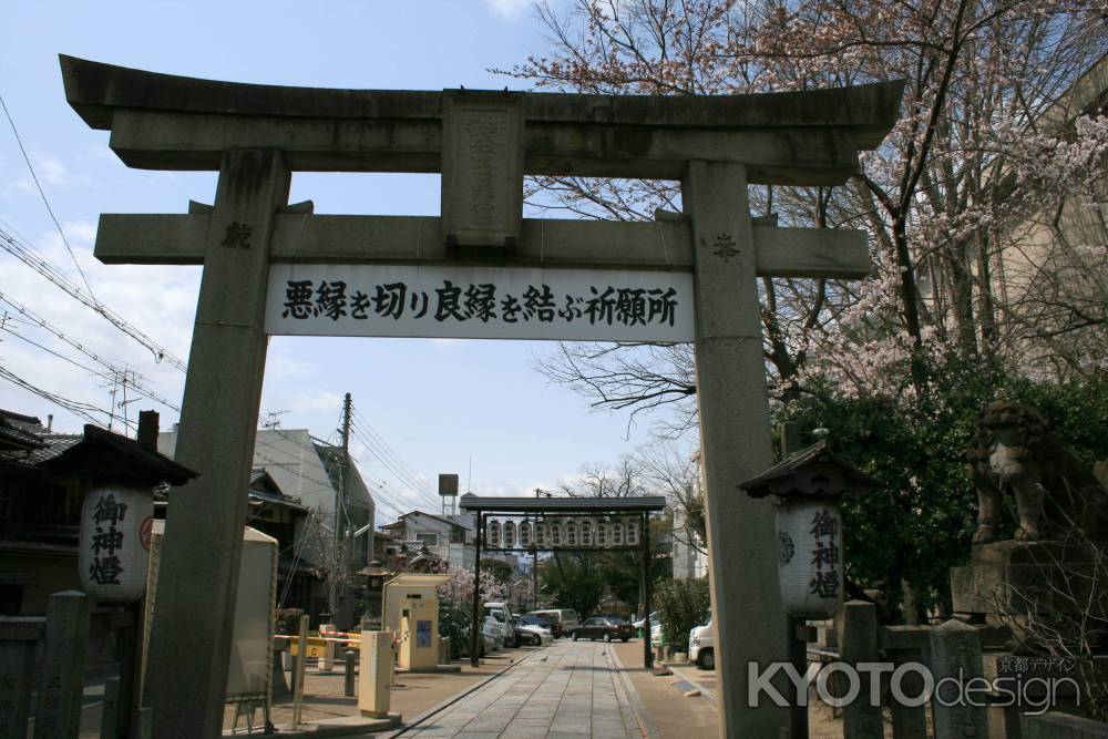 安井金比羅宮の鳥居