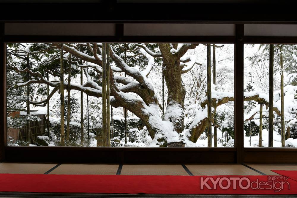 額縁の冬景色