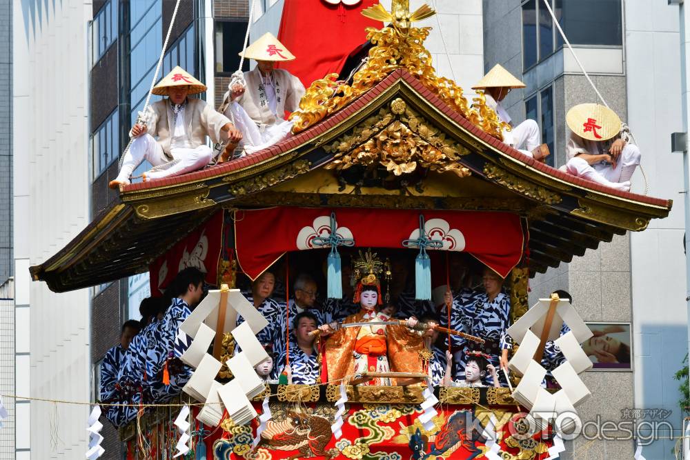 祇園祭しめ縄切り