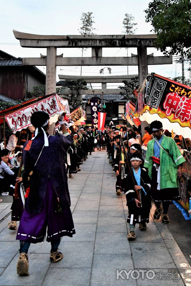 春日祭　お帰りなさい