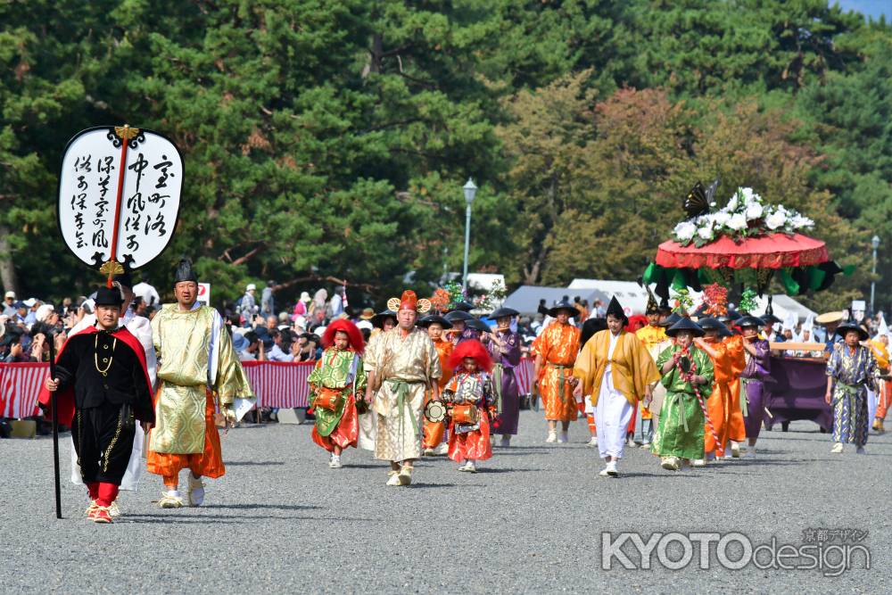 時代祭　室町幕府執政列