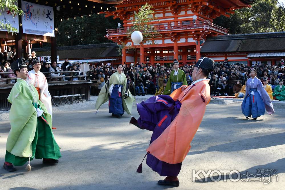 蹴鞠はじめ