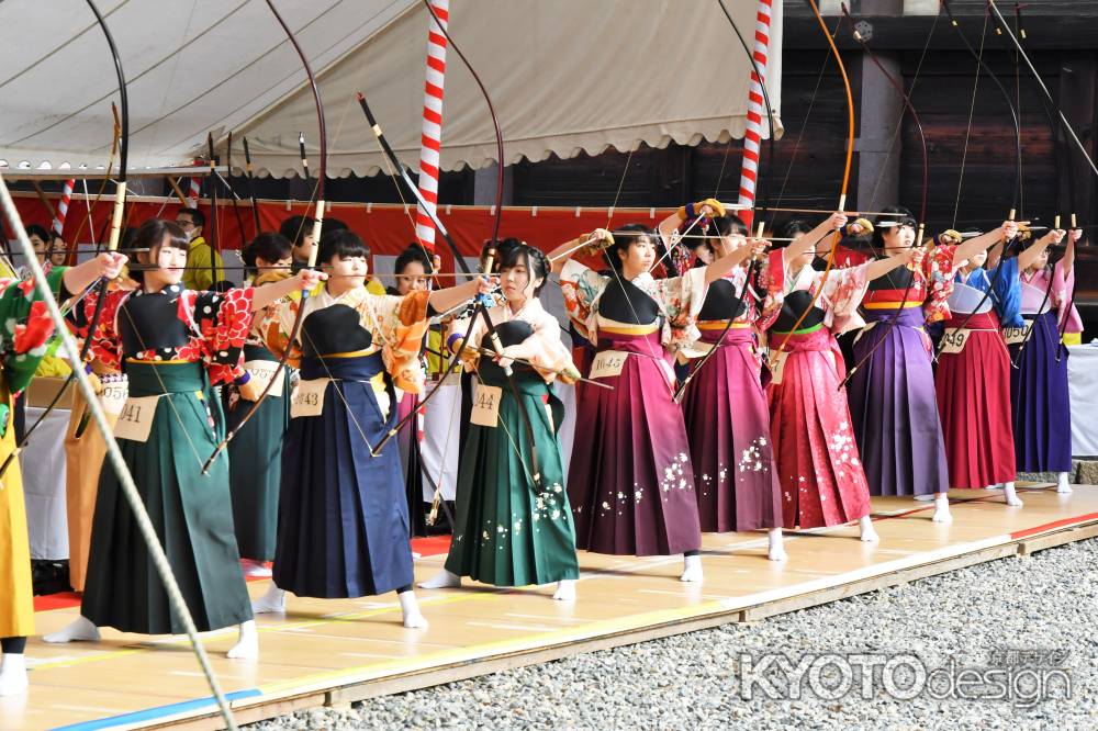 新成人の弓祭典女性の部