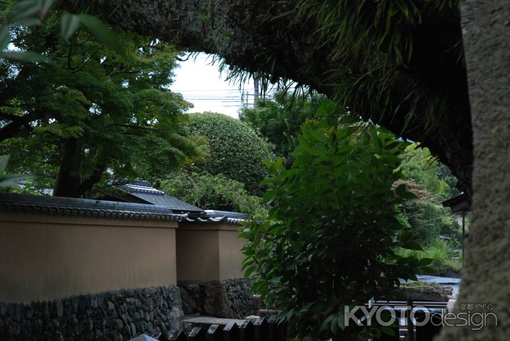 上賀茂神社　社家の家並み