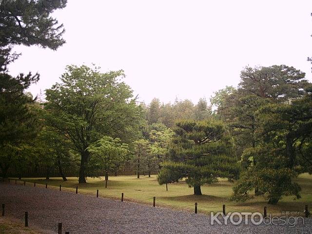 桂離宮の庭園