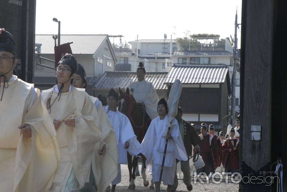 時代祭の行列　