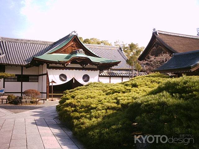 大覚寺　式台玄関