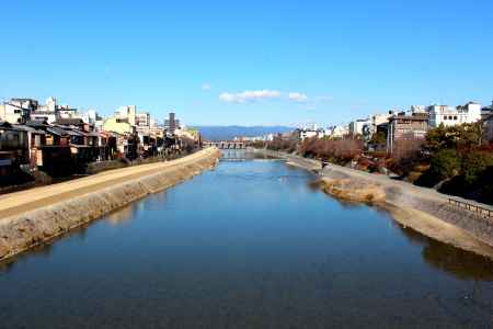 四条大橋からの鴨川