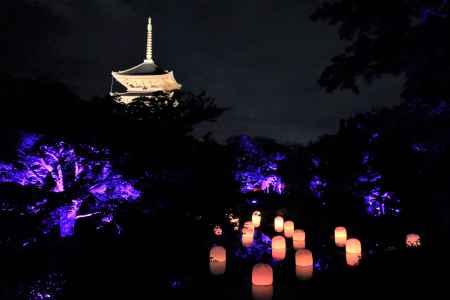 東寺、光の祭１