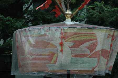 四条傘鉾の装飾