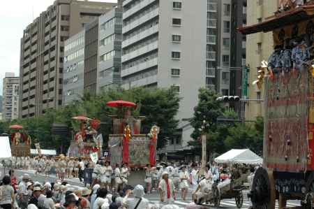 祇園祭の行列