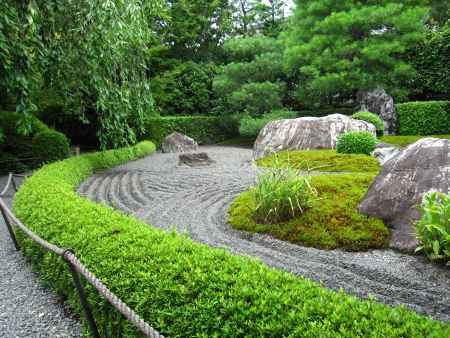 退蔵院　陰の庭