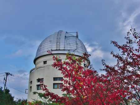 京大花山天文台の秋
