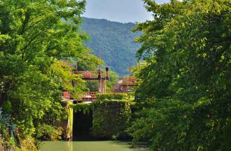 疏水の水門（夷川発電所）