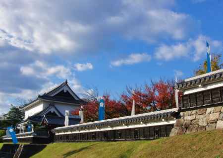 秋の勝竜寺城公園