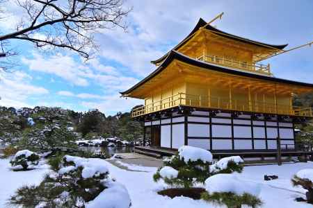 2026年　雪の金閣　scene1