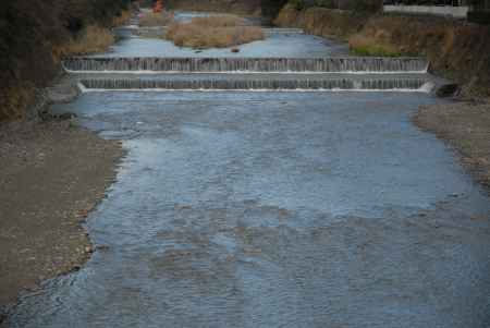 鴨川の上流高野川