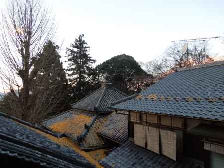 安養寺の屋根