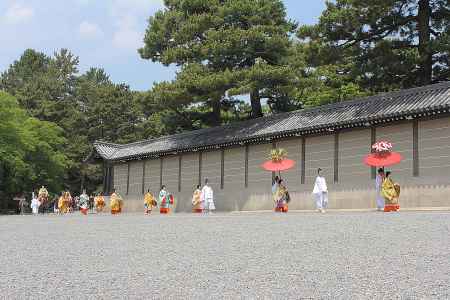 葵祭りの女人行列