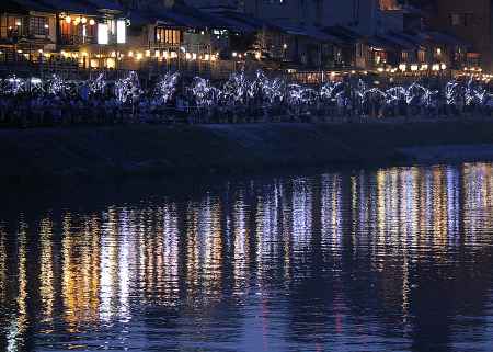 京の七夕　鴨川の夕涼み