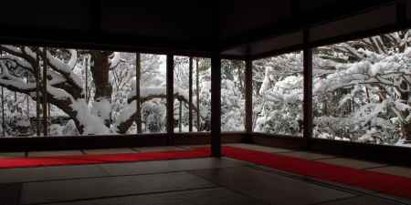 雪の大原　宝泉院