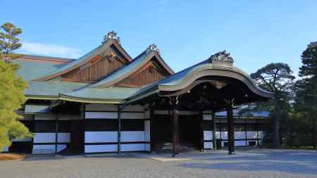 京都大宮御所　御車寄