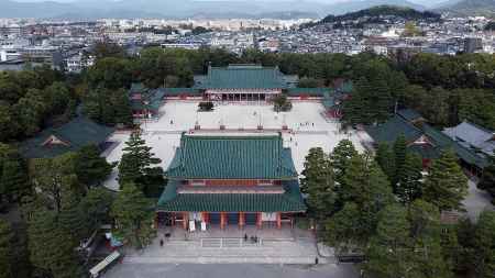 平安神宮　応天門　大極殿