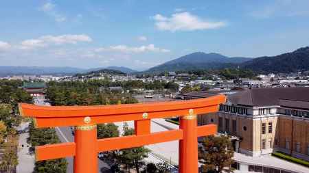 平安神宮の大鳥居