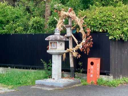 岩倉花園町の愛宕燈籠