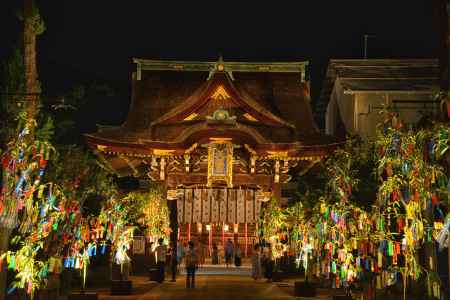 京の七夕　北野紙屋川エリア