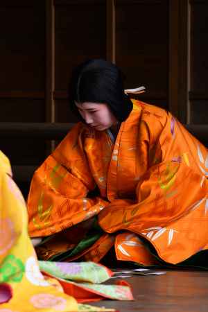 八坂神社　かるた始め式