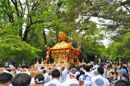 京都御苑　巡行