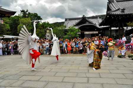 祇園祭創始1150年　鷺舞　奉納