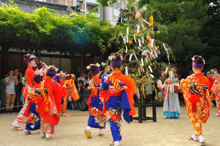 白峯神宮　精大明神例祭　七夕祭　小町をどり