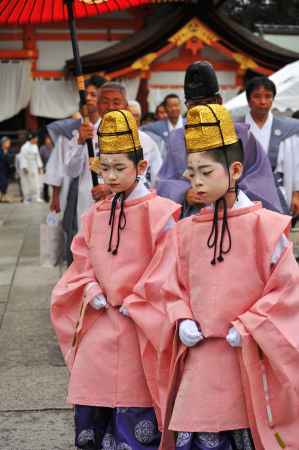 久世駒形稚児　社参の儀　令和元年