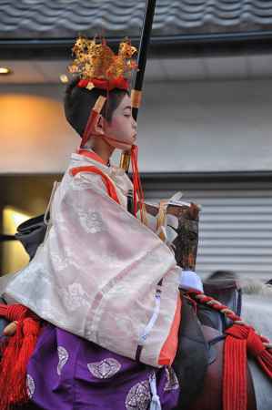 祇園祭2019　神幸祭　久世駒形稚児　