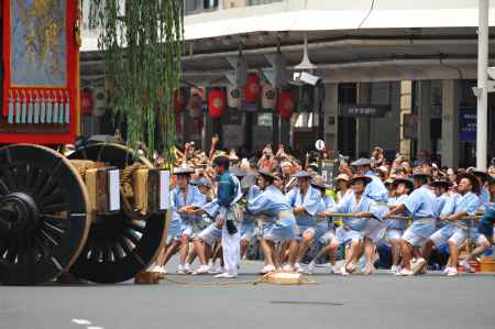 祇園祭　後祭り　2019　南観音山　辻回し